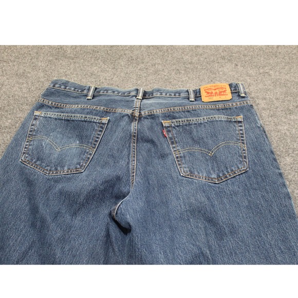 Levi‎ Strauss 560 Jeans Mens W44 L29 Blue Denim Loose Fit Pants - Picture 15 of 15